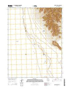 Granite Peak SE Utah Current topographic map, 1:24000 scale, 7.5 X 7.5 Minute, Year 2014