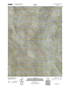 Granite Peak SW Utah Historical topographic map, 1:24000 scale, 7.5 X 7.5 Minute, Year 2011
