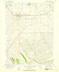 Grantsville Utah Historical topographic map, 1:24000 scale, 7.5 X 7.5 Minute, Year 1955