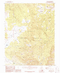 Grass Valley Utah Historical topographic map, 1:24000 scale, 7.5 X 7.5 Minute, Year 1986
