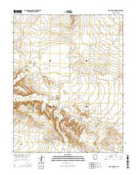 Gray Spot Rock Utah Current topographic map, 1:24000 scale, 7.5 X 7.5 Minute, Year 2014