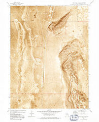 Grayback Hills Utah Historical topographic map, 1:24000 scale, 7.5 X 7.5 Minute, Year 1973