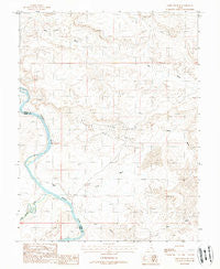 Green River SE Utah Historical topographic map, 1:24000 scale, 7.5 X 7.5 Minute, Year 1988