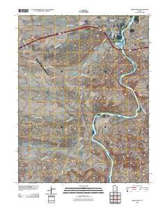 Green River Utah Historical topographic map, 1:24000 scale, 7.5 X 7.5 Minute, Year 2010