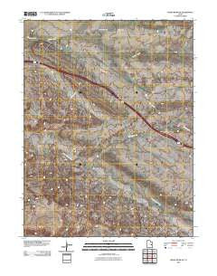 Green River NE Utah Historical topographic map, 1:24000 scale, 7.5 X 7.5 Minute, Year 2010