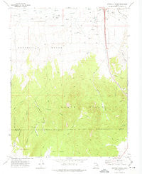 Greenville Bench Utah Historical topographic map, 1:24000 scale, 7.5 X 7.5 Minute, Year 1971