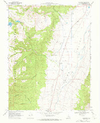 Greenwich Utah Historical topographic map, 1:24000 scale, 7.5 X 7.5 Minute, Year 1969