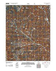 Griffin Point Utah Historical topographic map, 1:24000 scale, 7.5 X 7.5 Minute, Year 2011