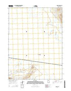 Groome Utah Current topographic map, 1:24000 scale, 7.5 X 7.5 Minute, Year 2014