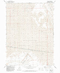 Groome Utah Historical topographic map, 1:24000 scale, 7.5 X 7.5 Minute, Year 1991