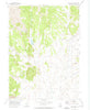 Grouse Creek Utah Historical topographic map, 1:24000 scale, 7.5 X 7.5 Minute, Year 1971