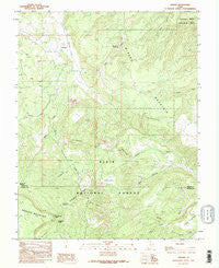 Grover Utah Historical topographic map, 1:24000 scale, 7.5 X 7.5 Minute, Year 1985