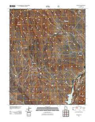Gunlock Utah Historical topographic map, 1:24000 scale, 7.5 X 7.5 Minute, Year 2011