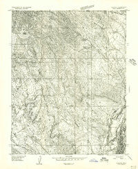 Gunlock Utah Historical topographic map, 1:24000 scale, 7.5 X 7.5 Minute, Year 1954