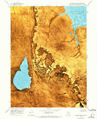 Gunnison Island SW Utah Historical topographic map, 1:24000 scale, 7.5 X 7.5 Minute, Year 1969