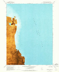 Gunnison Island Utah Historical topographic map, 1:24000 scale, 7.5 X 7.5 Minute, Year 1969