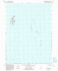Gunnison Island Utah Historical topographic map, 1:24000 scale, 7.5 X 7.5 Minute, Year 1991