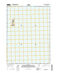 Gunnison Island Utah Current topographic map, 1:24000 scale, 7.5 X 7.5 Minute, Year 2014