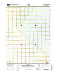 Gunnison Island SW Utah Current topographic map, 1:24000 scale, 7.5 X 7.5 Minute, Year 2014