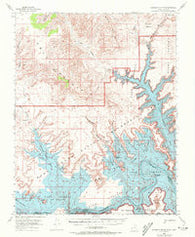 Gunsight Butte Utah Historical topographic map, 1:62500 scale, 15 X 15 Minute, Year 1953