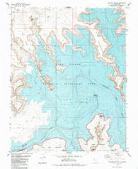Gunsight Butte Utah Historical topographic map, 1:24000 scale, 7.5 X 7.5 Minute, Year 1985