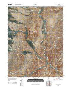 Hadden Holes Utah Historical topographic map, 1:24000 scale, 7.5 X 7.5 Minute, Year 2011
