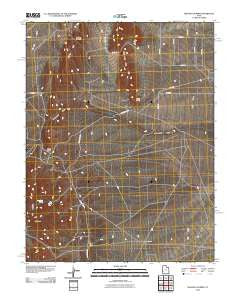 Halfway Summit Utah Historical topographic map, 1:24000 scale, 7.5 X 7.5 Minute, Year 2010