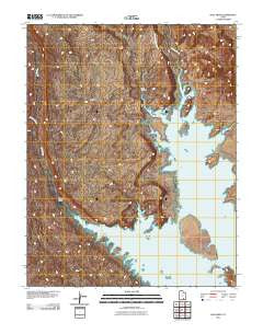 Hall Mesa Utah Historical topographic map, 1:24000 scale, 7.5 X 7.5 Minute, Year 2011