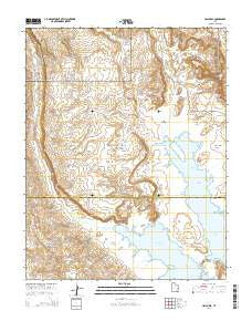 Hall Mesa Utah Current topographic map, 1:24000 scale, 7.5 X 7.5 Minute, Year 2014