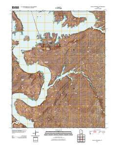 Halls Crossing Utah Historical topographic map, 1:24000 scale, 7.5 X 7.5 Minute, Year 2011