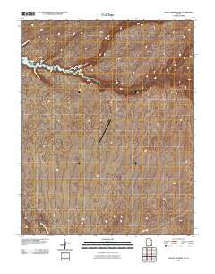 Halls Crossing NE Utah Historical topographic map, 1:24000 scale, 7.5 X 7.5 Minute, Year 2011