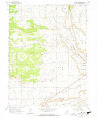 Hancock Cove Utah Historical topographic map, 1:24000 scale, 7.5 X 7.5 Minute, Year 1965