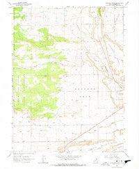 Hancock Cove Utah Historical topographic map, 1:24000 scale, 7.5 X 7.5 Minute, Year 1965