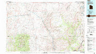 Hanksville Utah Historical topographic map, 1:100000 scale, 30 X 60 Minute, Year 1980