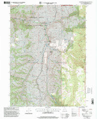Hardware Ranch Utah Historical topographic map, 1:24000 scale, 7.5 X 7.5 Minute, Year 1998