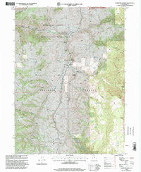 Hardware Ranch Utah Historical topographic map, 1:24000 scale, 7.5 X 7.5 Minute, Year 1998