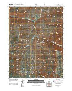 Hardware Ranch Utah Historical topographic map, 1:24000 scale, 7.5 X 7.5 Minute, Year 2011
