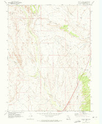 Harley Dome Utah Historical topographic map, 1:24000 scale, 7.5 X 7.5 Minute, Year 1970