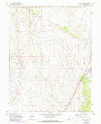 Harley Dome Utah Historical topographic map, 1:24000 scale, 7.5 X 7.5 Minute, Year 1970