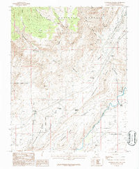 Harrisburg Junction Utah Historical topographic map, 1:24000 scale, 7.5 X 7.5 Minute, Year 1986