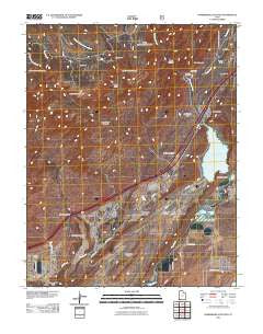 Harrisburg Junction Utah Historical topographic map, 1:24000 scale, 7.5 X 7.5 Minute, Year 2011