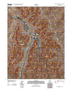 Harts Point South Utah Historical topographic map, 1:24000 scale, 7.5 X 7.5 Minute, Year 2011