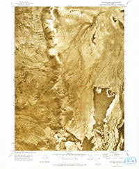 Hastings Pass NE Utah Historical topographic map, 1:24000 scale, 7.5 X 7.5 Minute, Year 1973