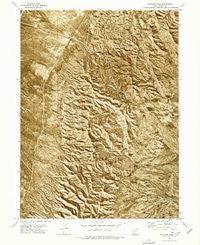 Hastings Pass Utah Historical topographic map, 1:24000 scale, 7.5 X 7.5 Minute, Year 1973