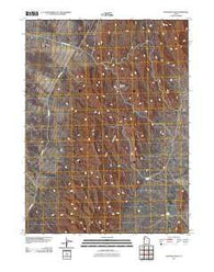 Hastings Pass Utah Historical topographic map, 1:24000 scale, 7.5 X 7.5 Minute, Year 2011