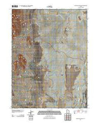 Hastings Pass NE Utah Historical topographic map, 1:24000 scale, 7.5 X 7.5 Minute, Year 2011