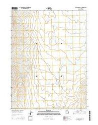 Hastings Pass SE Utah Current topographic map, 1:24000 scale, 7.5 X 7.5 Minute, Year 2014