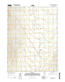 Hastings Pass SE Utah Current topographic map, 1:24000 scale, 7.5 X 7.5 Minute, Year 2014