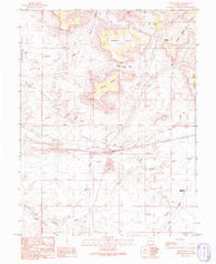 Hatch Mesa Utah Historical topographic map, 1:24000 scale, 7.5 X 7.5 Minute, Year 1991