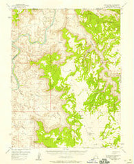 Hatch Point Utah Historical topographic map, 1:62500 scale, 15 X 15 Minute, Year 1954